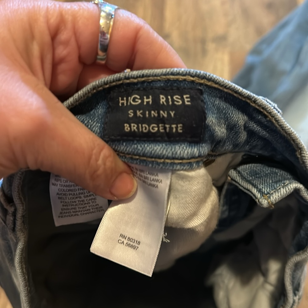 Lucky Brand High Rise Skinny Bridgette sz 4 - Picture 4 of 10
